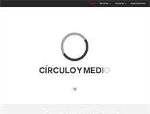 Tablet Screenshot of circuloymedio.com